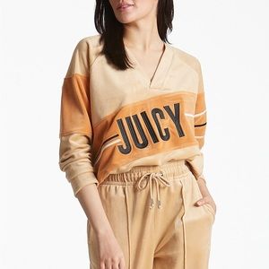 JUICY COUTURE BEACHWOOD RAGLAN SWEATSHIRT